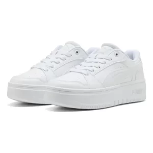 Zapatilla plataforma mujer Puma Rebound Femme Low Blanco