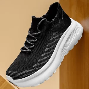 Zapatillas Blancas Hombre Mujer Plataforma Antideslizante Casual