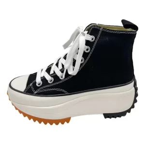Zapatilla plataforma mujer Zapatillas Altas De Lona Zapatos