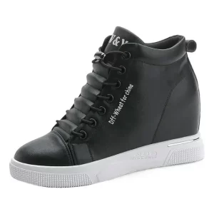 Zapatilla plataforma mujer Zapatillas De Deporte De Caña Alta
