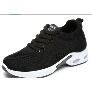 Zapatillas Blancas Hombre Deportivas Ligeras Con Calzado Negro 41