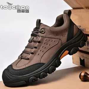 Zapatillas running hombre Zapatos Para Correr De Cuero
