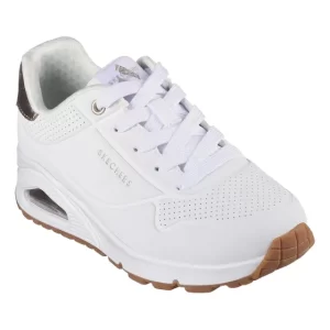 Zapatillas skechers niña Zapatilla Kids Uno Gen1 White 4 Big Kid