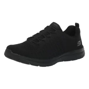 Zapatilla Skechers mujer Virtue Para Mujer, Negro/negra, Bbk