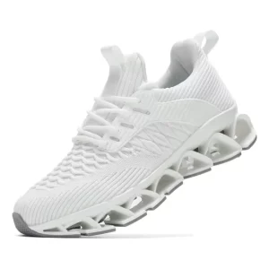 Zapatillas running mujer Wrezatro White Comfort