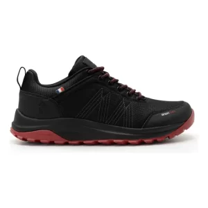 Zapatillas Hombre Zapatilla Trail Running Negro Rojo Dr36