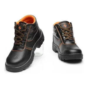 Zapatilla de seguridad Zapato Botin Negro Caña Punta Metal