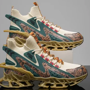 Zapatillas Hombre Tenis Running Suela De Resorte Amortiguación
