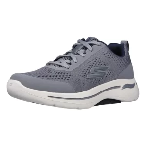 Zapatillas Skechers Hombre Zapatos Gowalk Arch Fit Gris/azul