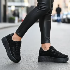 Zapatilla plataforma mujer Zapatillas Casual Con Brillo Y 2021