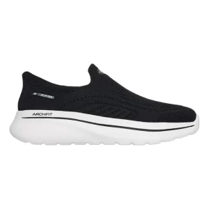 zapatillas mujer Skechers Slip Ins Relaxed Fit Go Walk Negro