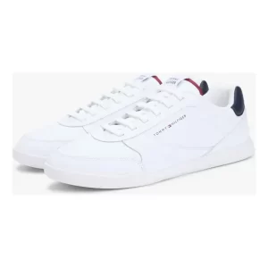 Zapatillas Hombre De Cuero Classic Blanco Tommy Hilfiger