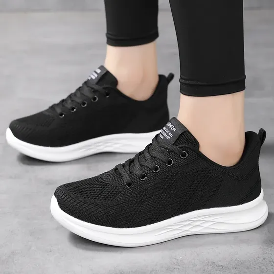 Zapatilla plataforma mujer Zapatillas Deportivas De Malla