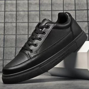 Zapatillas Blancas Hombre Casuales Para Hombre, Zapatos Planos