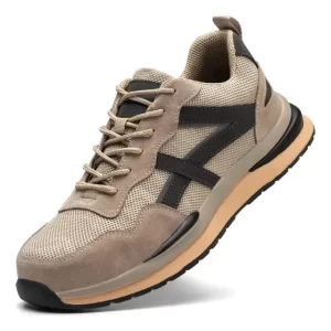 Zapatilla de seguridad Tenis Industrial Para Hombre Gris 39 Eu