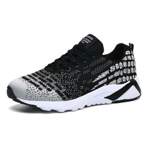 Zapatillas Blancas Hombre Zapatos Deportivos De Malla