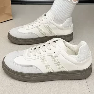 Zapatillas Blancas Hombre Tenis Casuales Mujer Transpirables