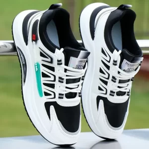 zapatillas running hombre Impermeables De Cuero Para Correr