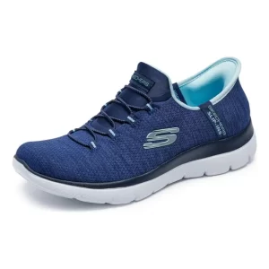 Zapatilla Skechers mujer Zapatillas Summits Navy/aqua 9