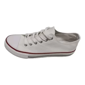 Zapatillas Blancas Hombre Lona