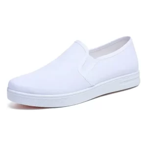 Zapatillas Blancas Hombre Zapatos De Enfermera Unisex Cómodos
