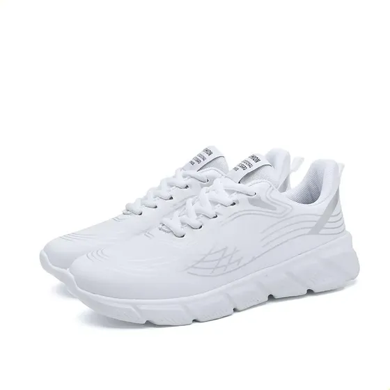 Zapatilla plataforma mujer Zapatos Casuales De Cuero Para