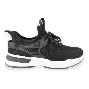 Zapatillas running hombre Zapatilla New Walk Casual Mesh Negra