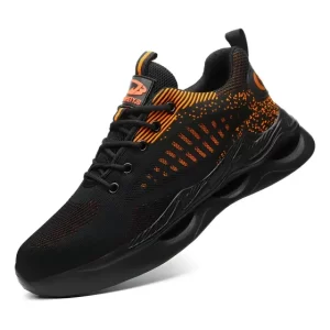 Zapatilla de seguridad Tenis Casquillo Acero Unisex Ligeros