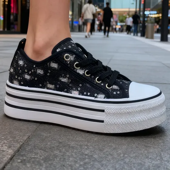 Zapatilla plataforma mujer Zapatillas De Dama Temporada 2024