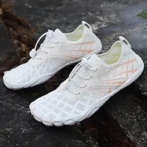 Zapatillas Blancas Hombre Zapatos Cinco Dedos Antideslizantes