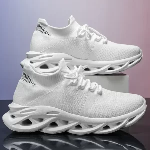 Zapatillas running hombre Para Correr De Malla Transpirable