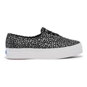 Zapatilla plataforma mujer Negra Keds Point Canvas Keds