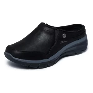 Zapatilla Skechers mujer Mule Easy Going - Latte 2, Color Negro
