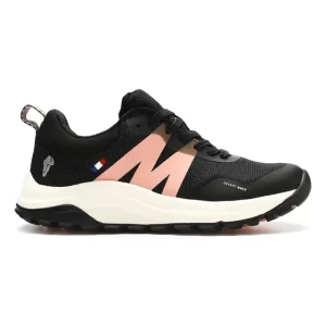 Zapatillas running mujer Deportivas Trail Negro Salmon Michelin