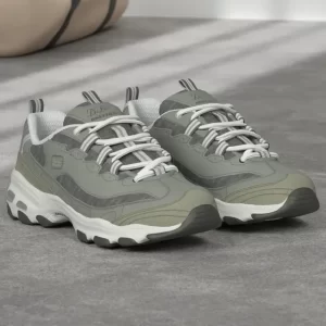 Zapatilla Skechers mujer Zapatillas D'lites-me Time Gris/blanco