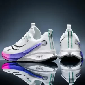 Zapatillas Blancas Hombre Running Chitu 8pro Amortiguación