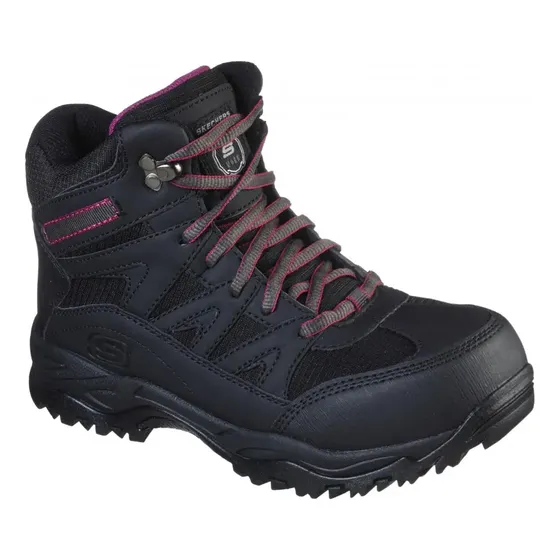 zapatillas mujer Zapatilla Work Pomeria Negro Skehcers