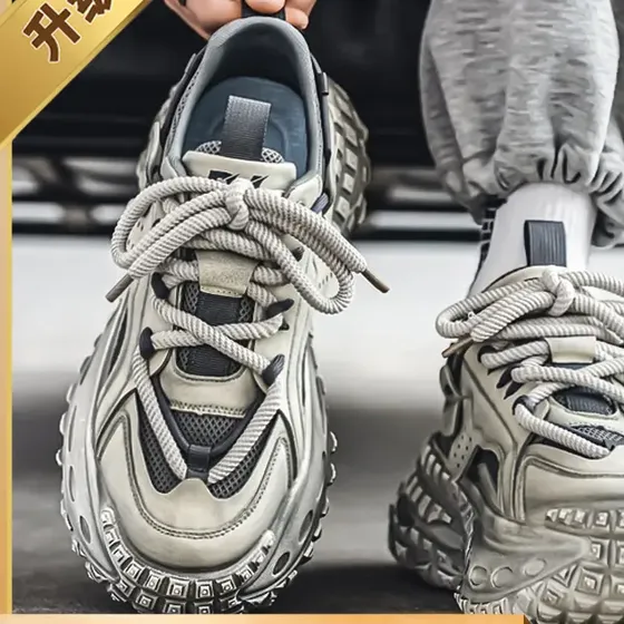 Zapatillas running hombre Para Correr Para Con Suela Gruesa