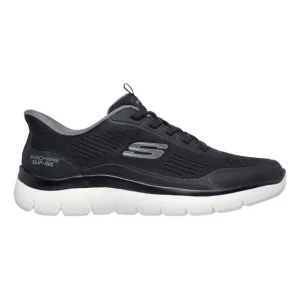 zapatillas running hombre Slip-ins Summits Leyter Negro Skechers