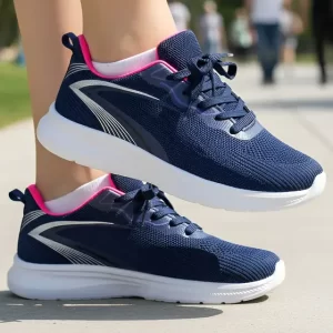 Zapatillas running mujer Deportivas Acolchadas Dama Sketch Merr