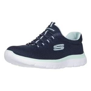 Zapatilla Skechers mujer Summits Para Navy Aqua