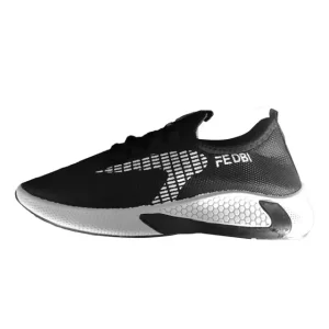 Zapatillas running hombre Negras Deportivas, Modelo Unico