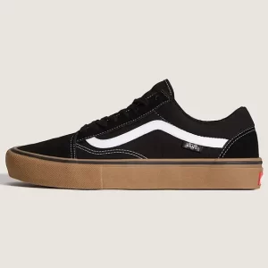 Zapatillas Blancas Hombre Vans Skate Old Skool Black/gum/white