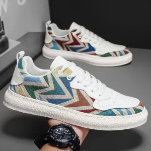 Zapatillas Blancas Hombre Deportivas Casuales Para De Baja