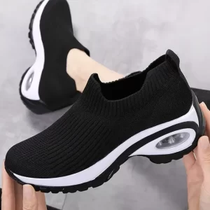 Zapatillas running mujer Deportivas Transpirables De Tejido