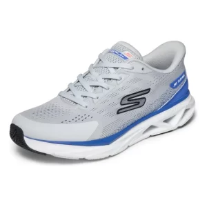 Zapatillas Skechers Hombre Glide Step Vortex Gris 9.5 X Ancha