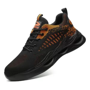 Zapatilla de seguridad Tenis Casquillo Acero Unisex Ligeros