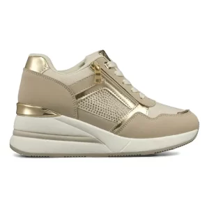 Zapatillas deportivas mujer Zapatilla Deportiva Taco Cuña Malla