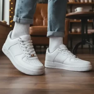 Zapatillas Blancas Hombre Deportivas Para Oferta!!!