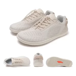 Zapatillas Blancas Hombre Unisex De Talla Grande Con Puntera